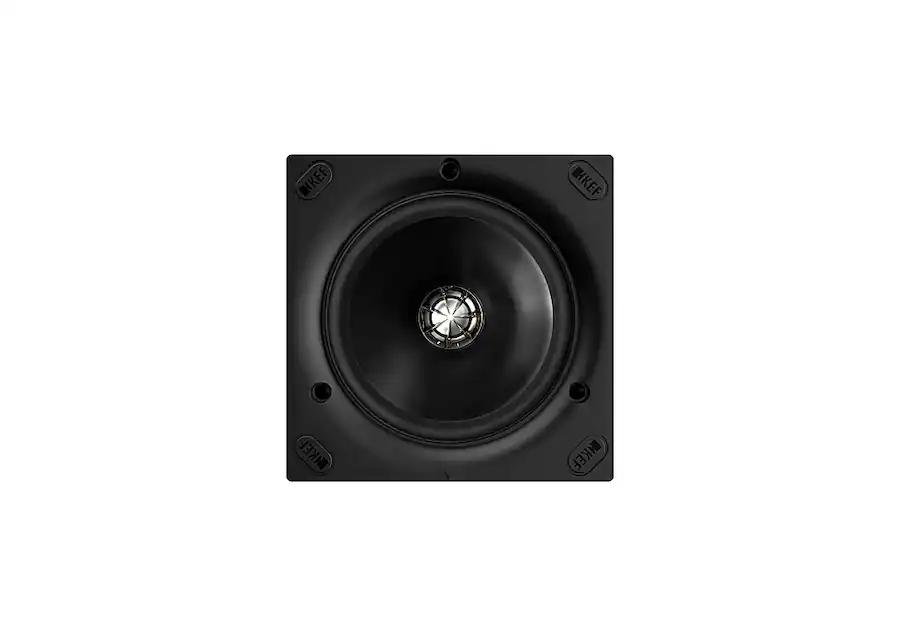Ugradbeni zvučnik KEF Ci130QSfl (5.25", 2-sistemski, 100 W, kvadratni, frameless, bijela boja)-1