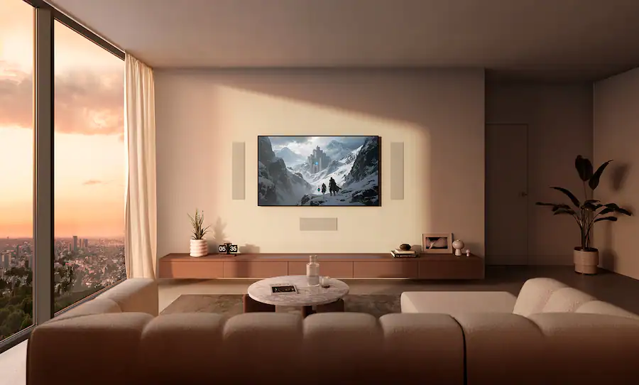 Ugradbeni zvučnik KEF Ci5120QLM-THX (4 x 4,75" bas, 3-sistemski, 250 W, THX Ultra, MAT, bijela boja)-2