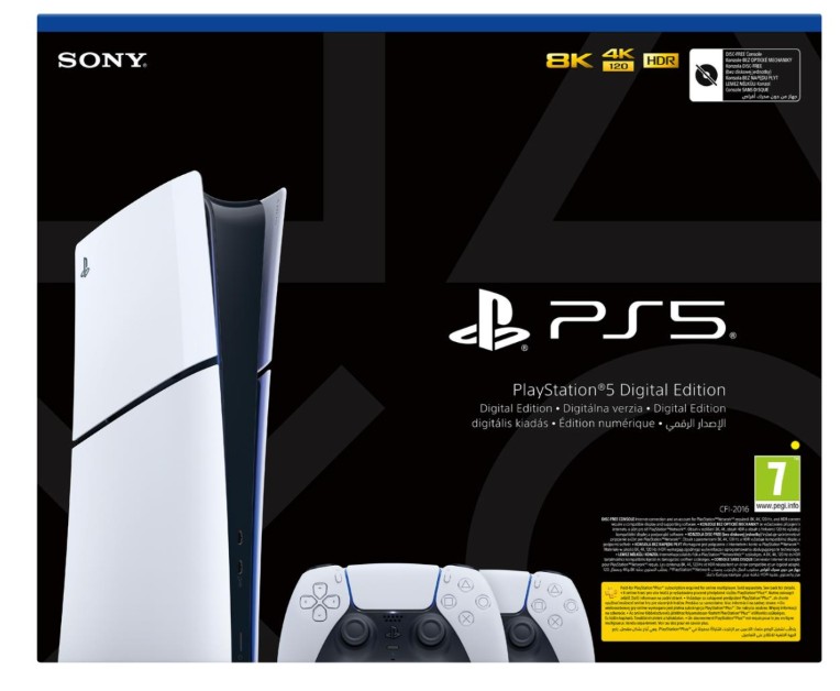 Igraća konzola SONY PlayStation 5 Slim Digital Edition E chassis + PS5 Dualsense Wireless Controller
