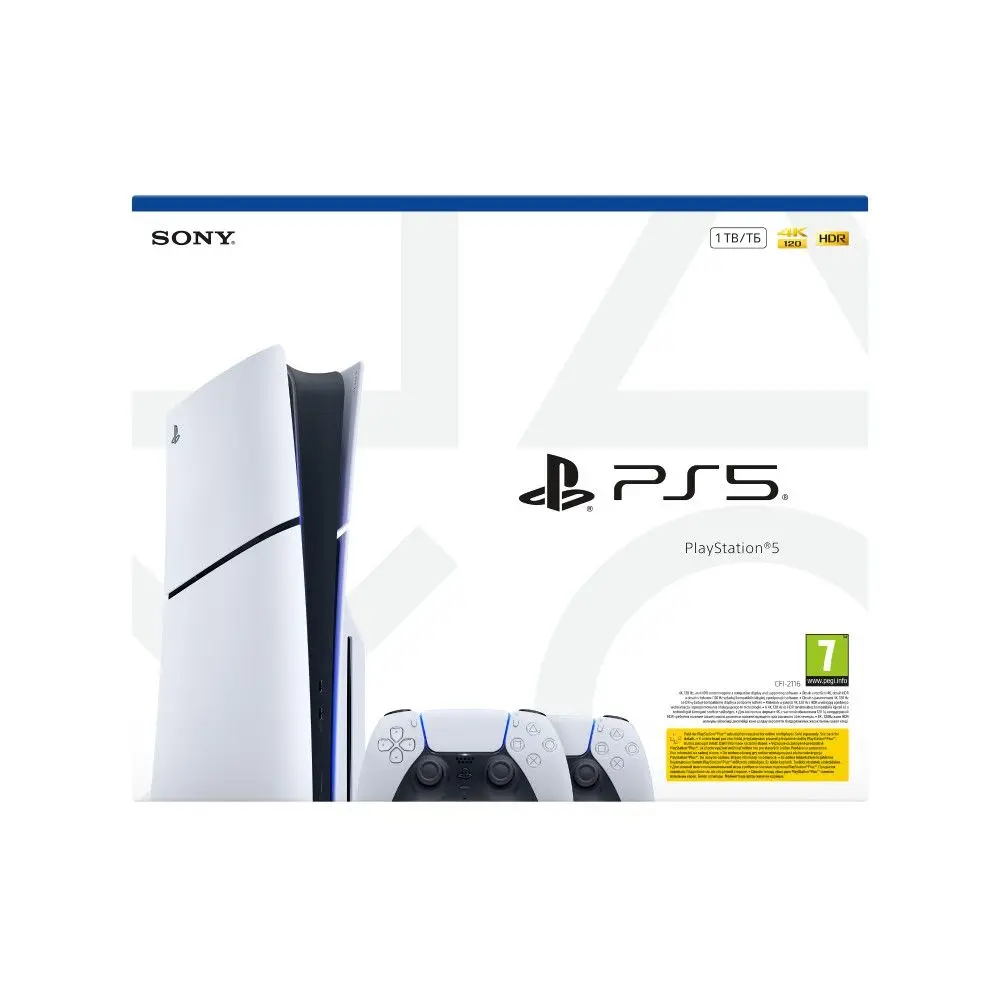 Igraća konzola SONY PlayStation 5 Slim E chassis + PS5 Dualsense Wireless Controller-1