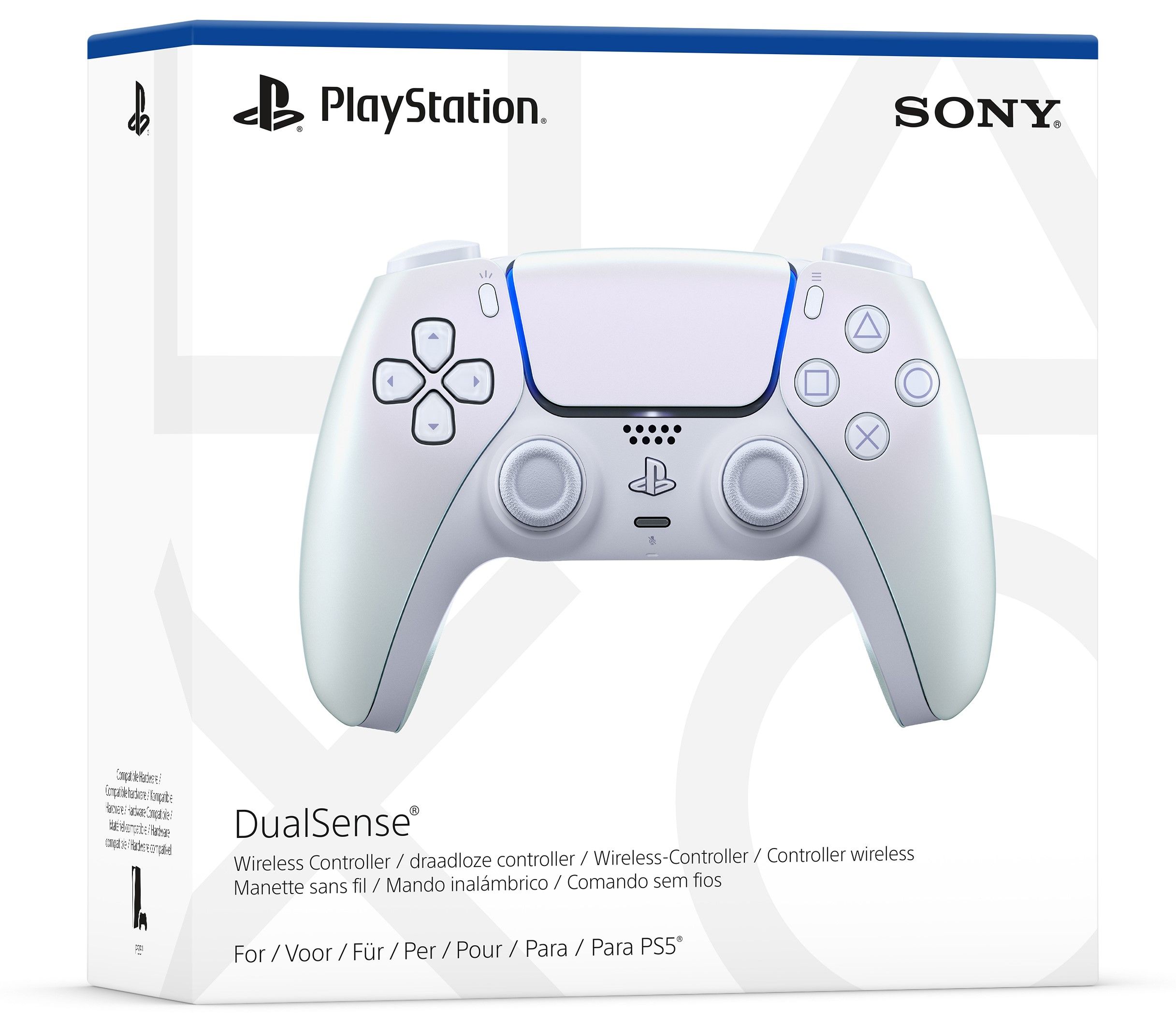 Kontroler SONY PLAYSTATION 5 Dualsense Wireless Chroma Pearl v2-5