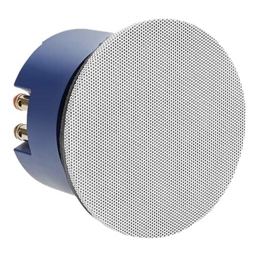 Ugradbeni zvučnik KEF Ci130QRfl (5.25", 2-sistemski, 100 W, okrugli, frameless, bijela boja)-1