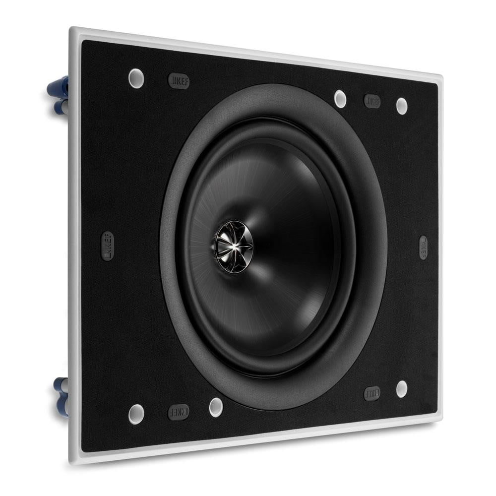 Ugradbeni zvučnik KEF Ci200QL (8", 2-sistemski, 150 W, pravokutni, bijela boja)-1