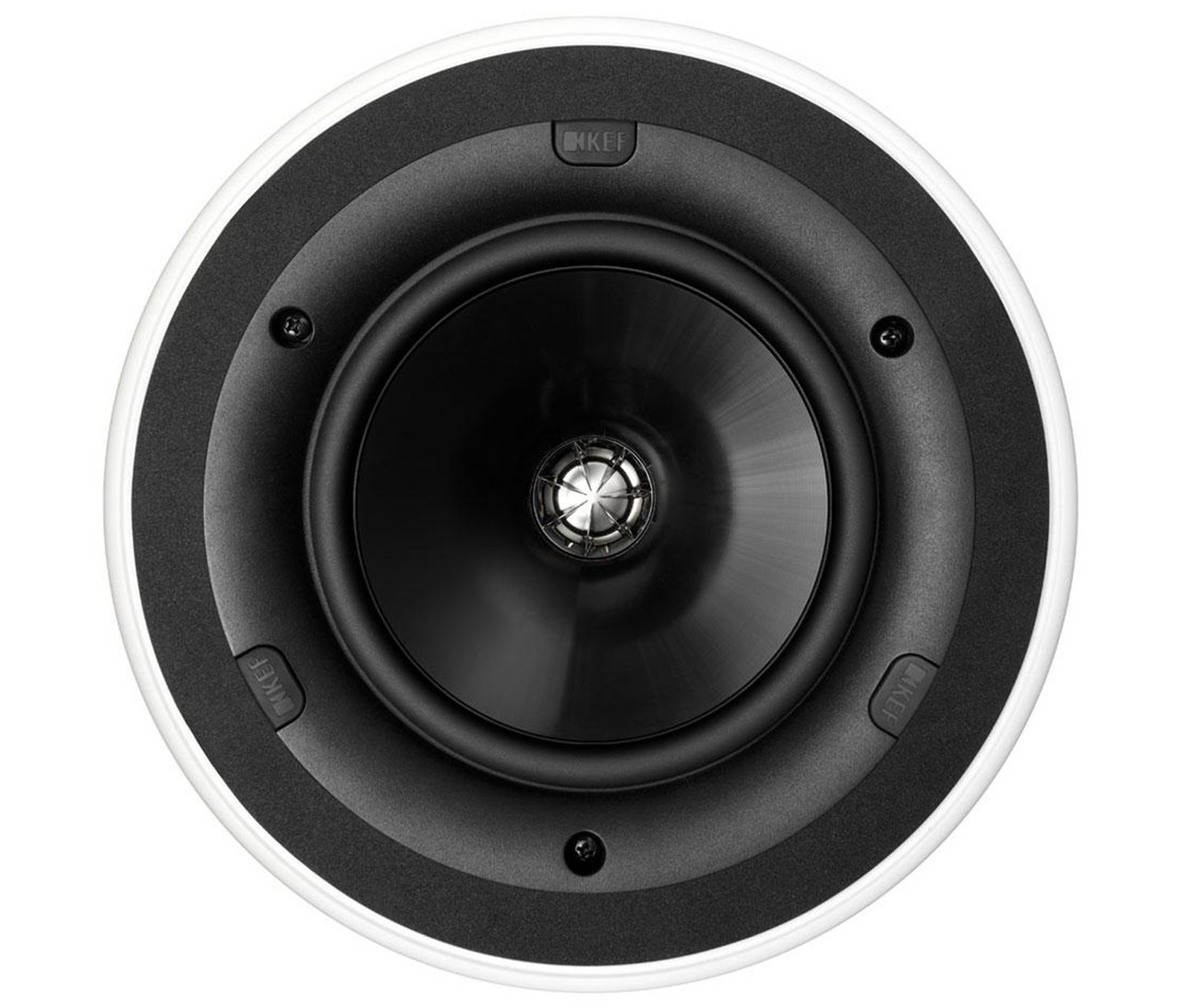Ugradbeni zvučnik KEF Ci160QR (6.5", 2-sistemski, 125 W, okrugli, bijela boja)-2
