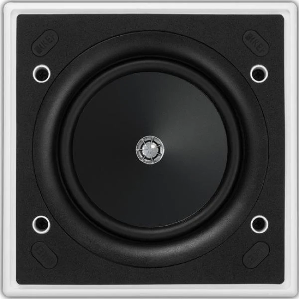 Ugradbeni zvučnik KEF Ci130.2CS (5.25", 2-sistemski, 80 W, kvadratni, bijela boja)