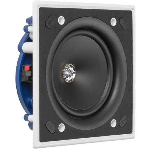 Ugradbeni zvučnik KEF Ci130.2CS (5.25", 2-sistemski, 80 W, kvadratni, bijela boja)-2