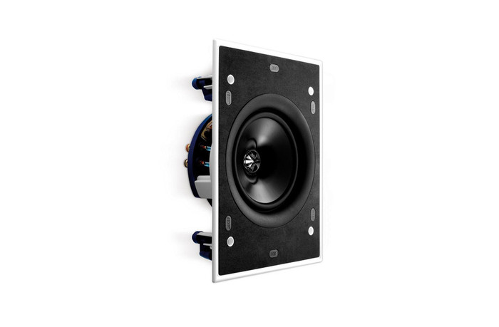 Ugradbeni zvučnik KEF Ci160QL (6.5", 2-sistemski, 125 W, pravokutni, bijela boja)-1