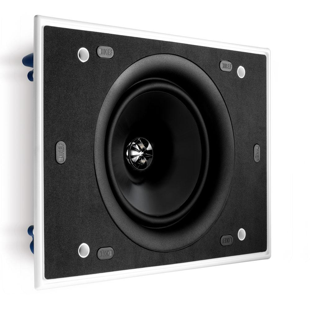 Ugradbeni zvučnik KEF Ci160QL (6.5", 2-sistemski, 125 W, pravokutni, bijela boja)-3