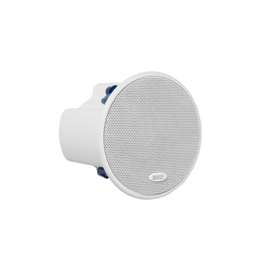 Ugradbeni zvučnik KEF Ci100.2QR (3", 2-sistemski, 50 W, okrugli, bijela boja)-3