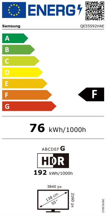 TV SAMSUNG QE55S92HAEXXH 2026 Tizen™ (139 cm, 4K Ultra HD, OLED, HDR, Smart TV, DVB-T2/C/S2, crni)-3