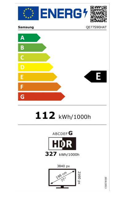 TV SAMSUNG QE77S90HATXXH 2026 Tizen™ (195 cm, 4K Ultra HD, OLED, HDR, Smart TV, DVB-T2/C/S2, crni)-4