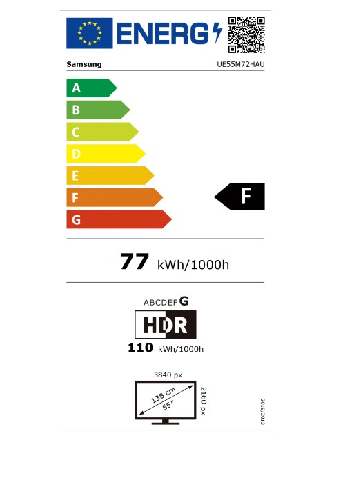 TV SAMSUNG UE55M72HAUXXH 2026 Tizen™ (139 cm, 4K Ultra HD, Mini LED, HDR, Smart TV, DVB-T2/C/S2, crni)-5