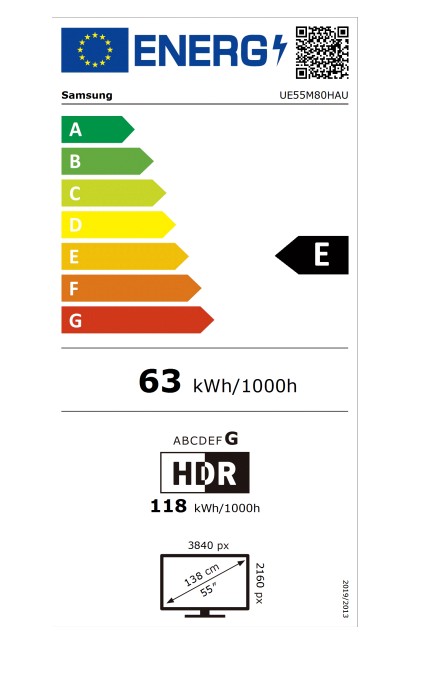 TV SAMSUNG UE55M80HAUXXH 2026 Tizen™ (139 cm, 4K Ultra HD, Mini LED, HDR, Smart TV, DVB-T2/C/S2, crni)-3