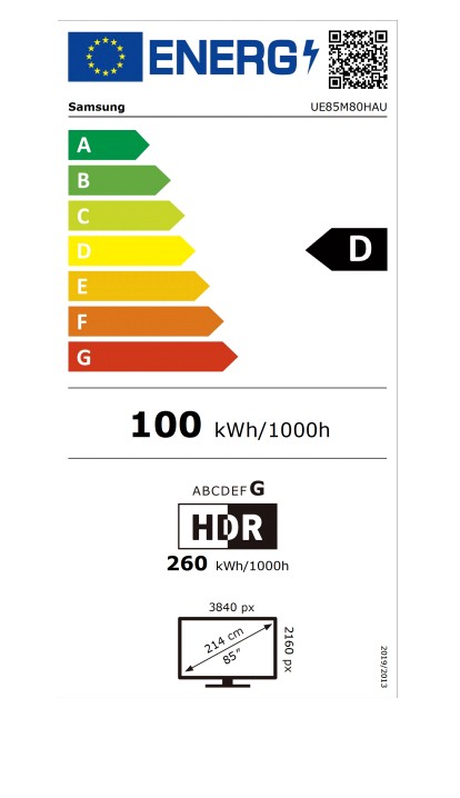 TV SAMSUNG UE85M80HAUXXH 2026 Tizen™ (216 cm, 4K Ultra HD, Mini LED, HDR, Smart TV, DVB-T2/C/S2, crni) + POKLON UREĐAJ-4