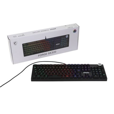 KB MSI FORGE GK320 RED US-0