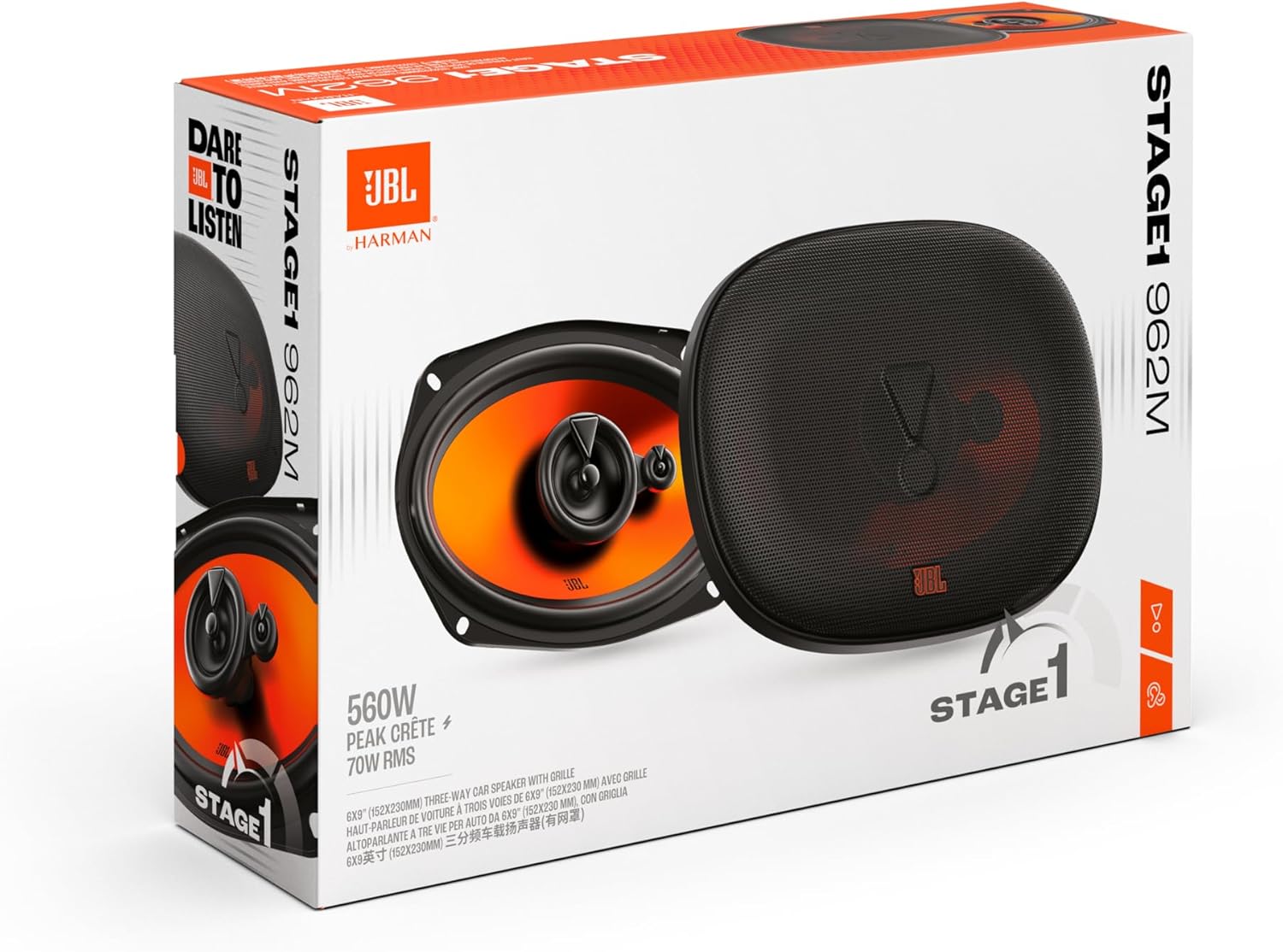 Auto zvučnici JBL Stage1 962M Gen2-5