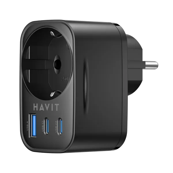 Kućni punjač HAVIT UC142EU 30W (USB-C + USB-A, Schuko utičnica)