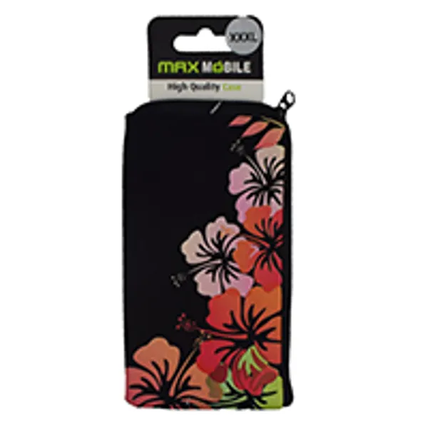MM CROCO TORBICA MAR027 "FLOWER" CRNA vel.XXXL/Galaxy Note 6,S26+,iPh15+,16PRO-0