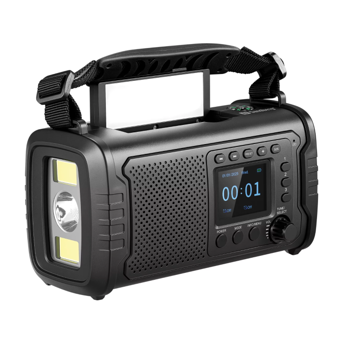 Sandberg Survivor DAB Radio All-in-1 20000 survival radio receiver-0