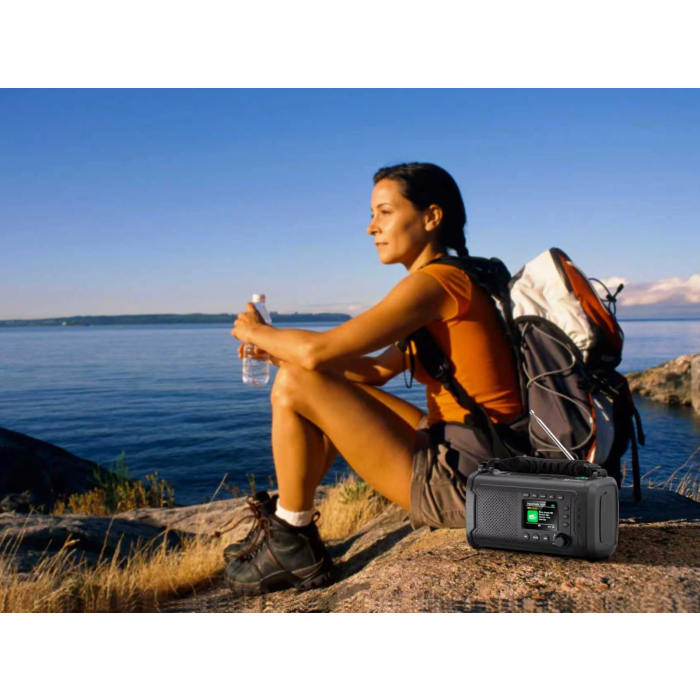 Sandberg Survivor DAB Radio All-in-1 20000 survival radio receiver-8
