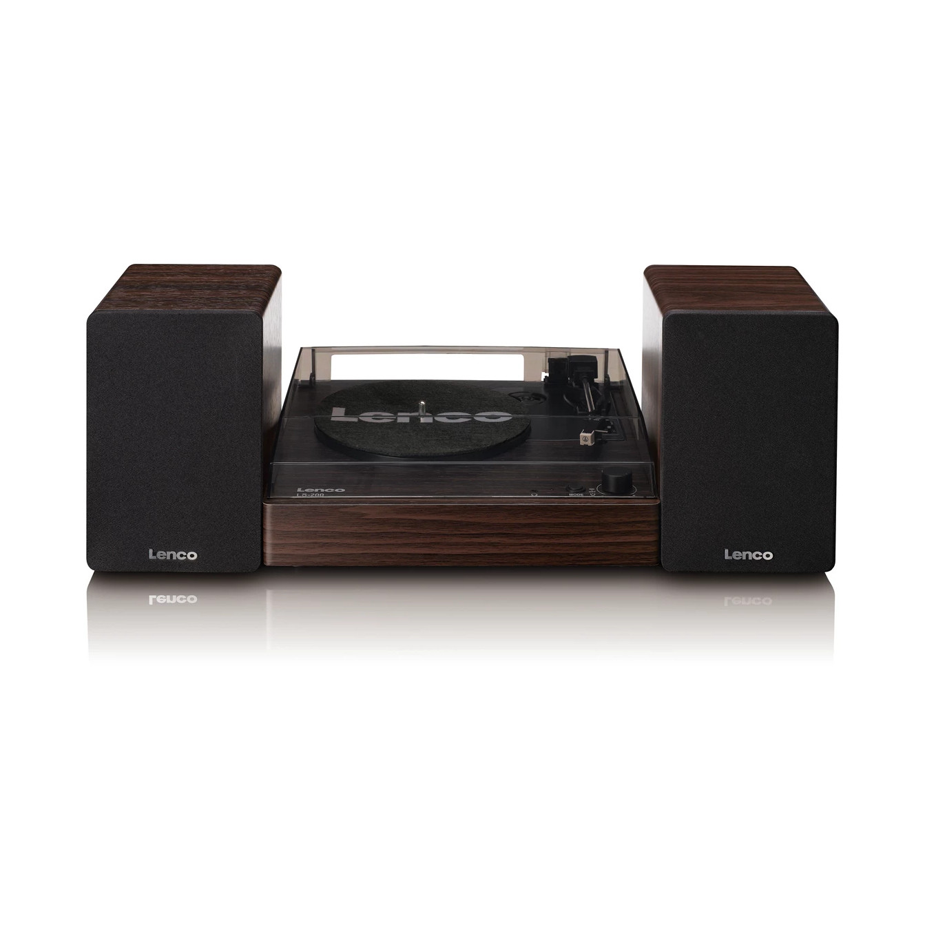 Gramofon LENCO LS-200WD, Bluetooth 5.0, RCA, 3.5mm, vanjski zvučnici, wood-0