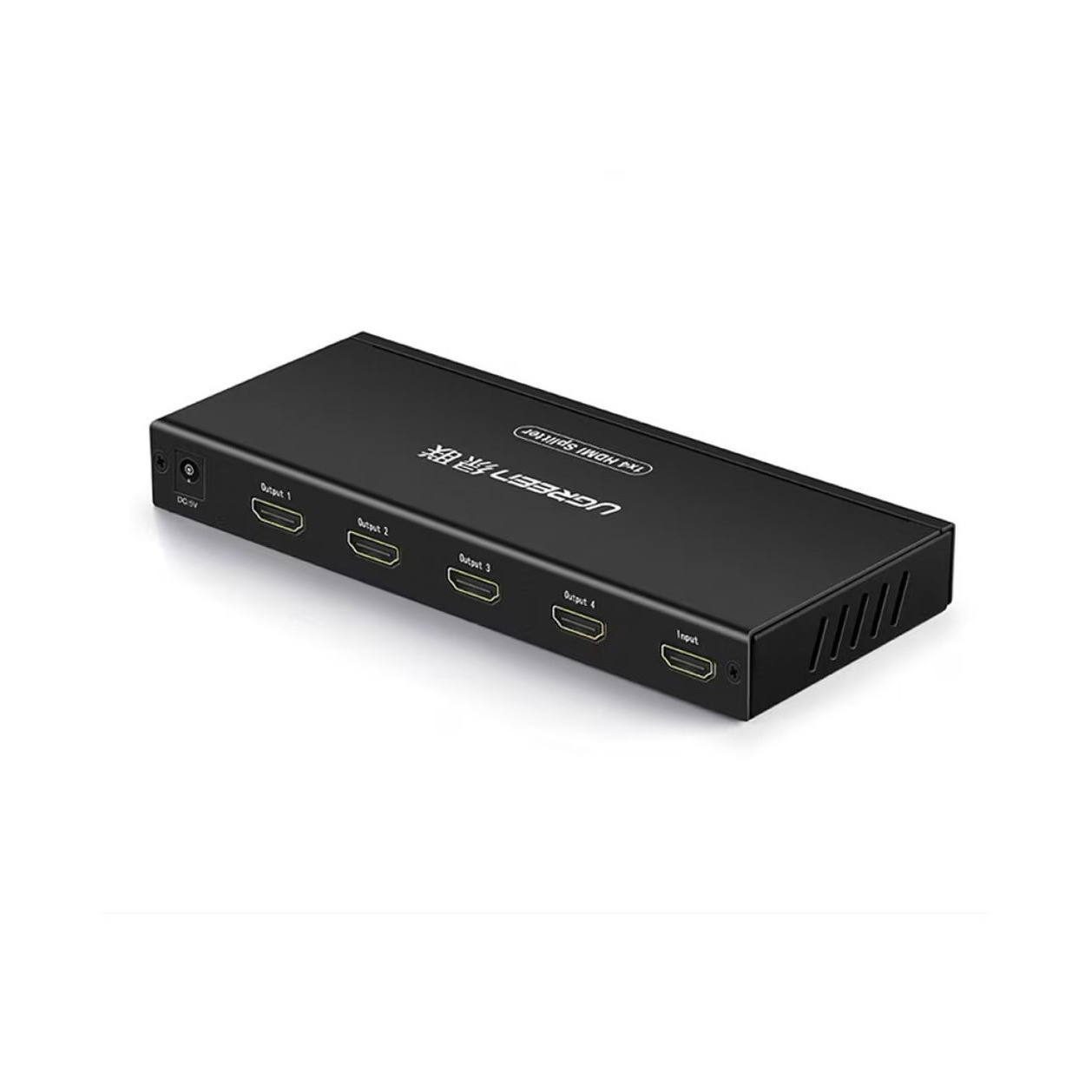 HDMI razdjelnik UGREEN 40202 (1x4, 4K@30Hz), crna boja-0