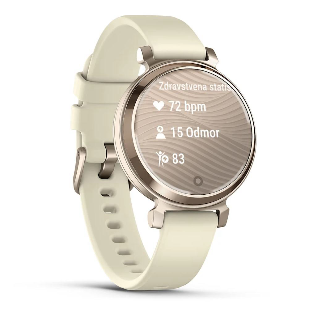 Pametni sat GARMIN Lily 2 Cream Gold/Coconut silikonski remen EURC, 010-02839-70-1