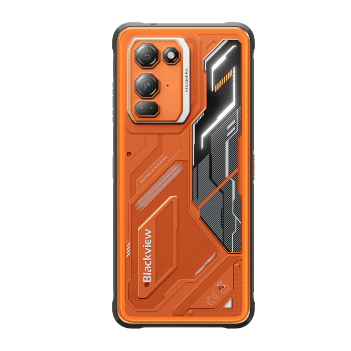 Mobitel BLACKVIEW FORT 200, 6,78", 6 GB, 256 GB, 108 MP, narančasta boja-10