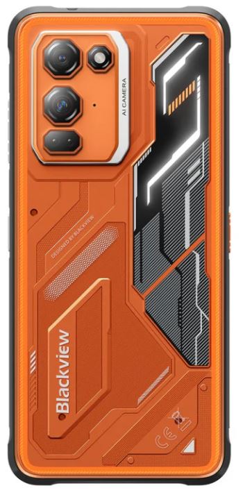 Mobitel BLACKVIEW FORT 200, 6,78", 6 GB, 256 GB, 108 MP, narančasta boja-2