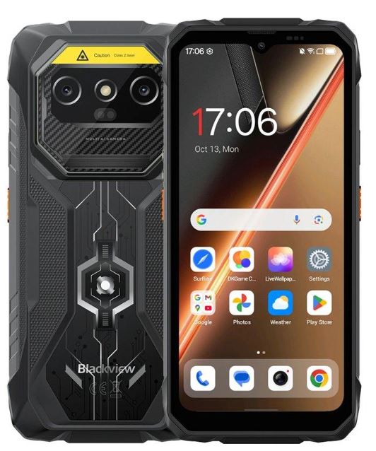 Mobitel BLACKVIEW ROCK 1 Pro, 6,56", 8 GB, 256 GB, 16 MP, crna boja-0