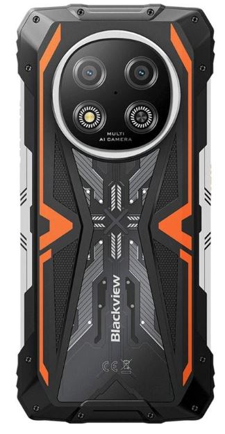 Mobitel BLACKVIEW ROCK 2, 6,67", 12 GB, 256 GB, 16 MP, narančasta boja-1