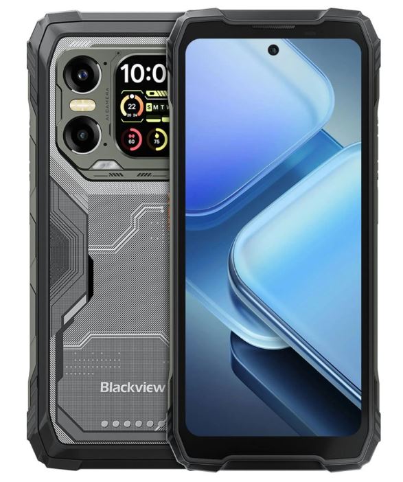 Mobitel BLACKVIEW Xplore 1 (6.78" IPS, 120Hz, Dimensity 7050, 16 GB RAM, 512 GB, 64 MP + 20 MP, 20000 mAh, crna boja)