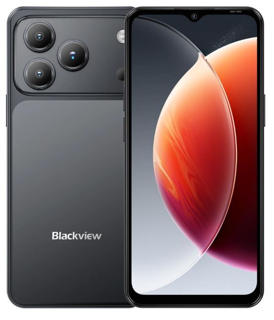 Mobitel BLACKVIEW WAVE 7C (6.56" IPS, Unisoc T310, 4 GB RAM, 64 GB, 32 MP, 5000 mAh, crna boja)