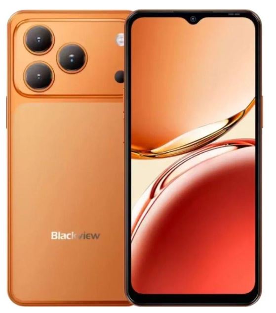 Mobitel BLACKVIEW WAVE 7C (6.56" IPS, Unisoc T310, 4 GB RAM, 64 GB, 32 MP, 5000 mAh, narančasta boja)