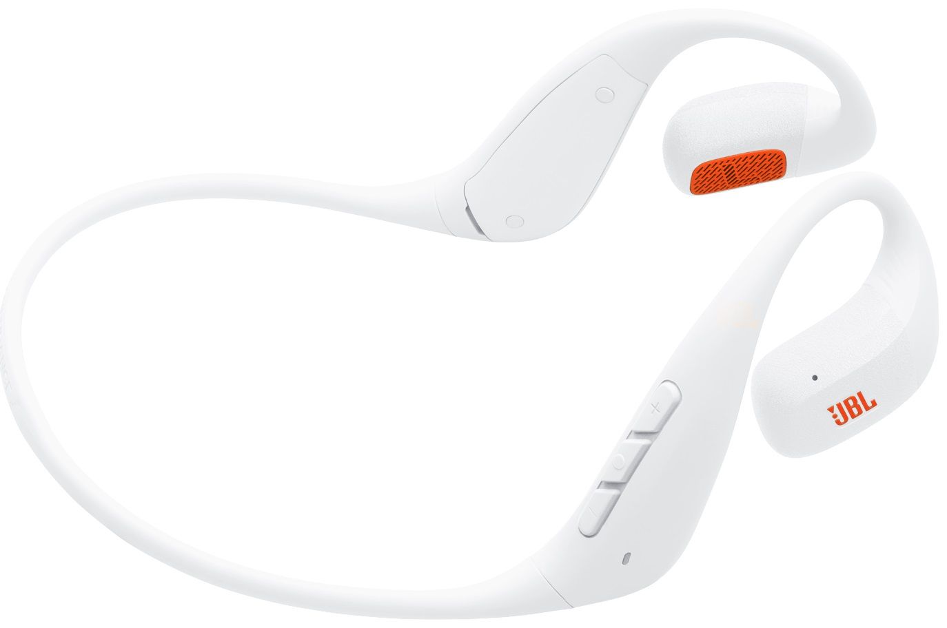 Bežične slušalice JBL Endurance Pace (Open-ear, Bluetooth, IP68, 10 h baterija, bijela boja)