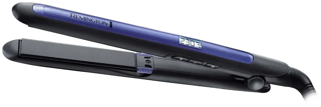 Pegla za kosu REMINGTON S7710 (keramika s turmalinom, 150-230°C, ionizator, crna boja)-0