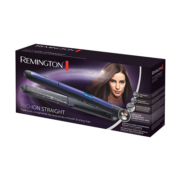 Pegla za kosu REMINGTON S7710 (keramika s turmalinom, 150-230°C, ionizator, crna boja)-6