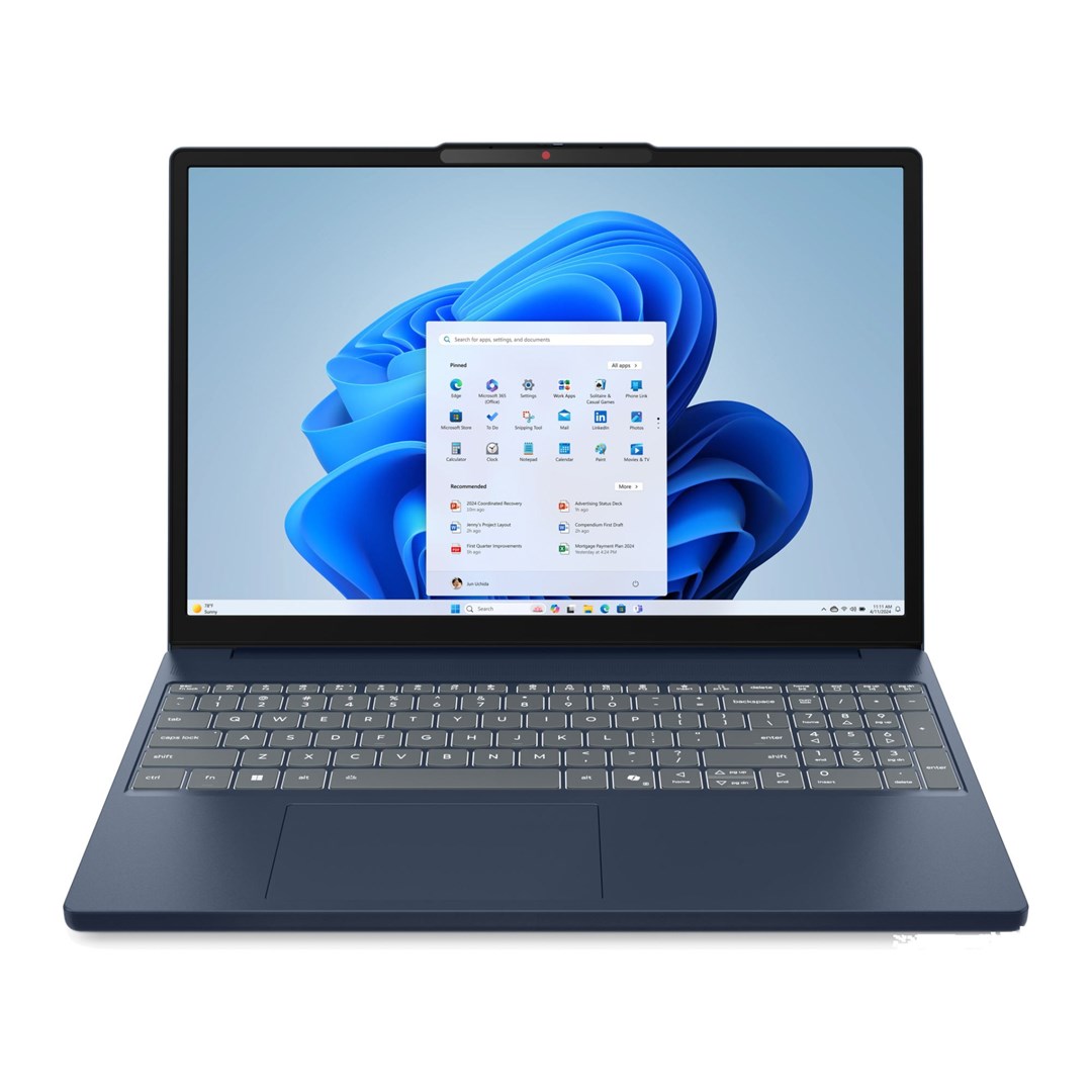 Lenovo IdeaPad Slim 3 15ARP10 Ryzen 5 1500 15.3" WUXGA IPS 300 nits AG 16GB DDR5 4800 512GB SSD Radeon 660M 720p webcam 60Wh battery Windows 11 Cosmic Blue-1