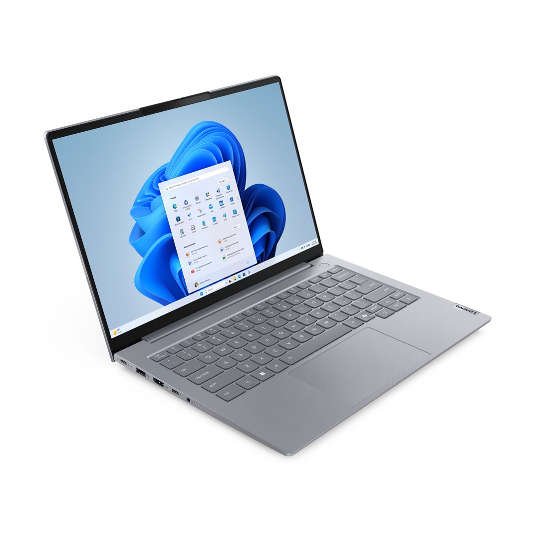 Laptop LENOVO ThinkBook 14 G8 IAL (14", WUXGA, Intel Core Ultra 7 255H, 16GB, 512GB SSD, Intel Arc Graphics, Windows 11 Pro, English tipkovnica, Siva)-1