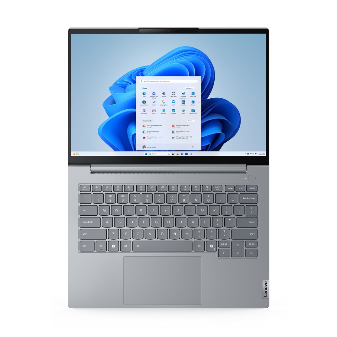 Laptop LENOVO ThinkBook 14 G8 IAL (14", WUXGA, Intel Core Ultra 7 255H, 16GB, 512GB SSD, Intel Arc Graphics, Windows 11 Pro, English tipkovnica, Siva)-11