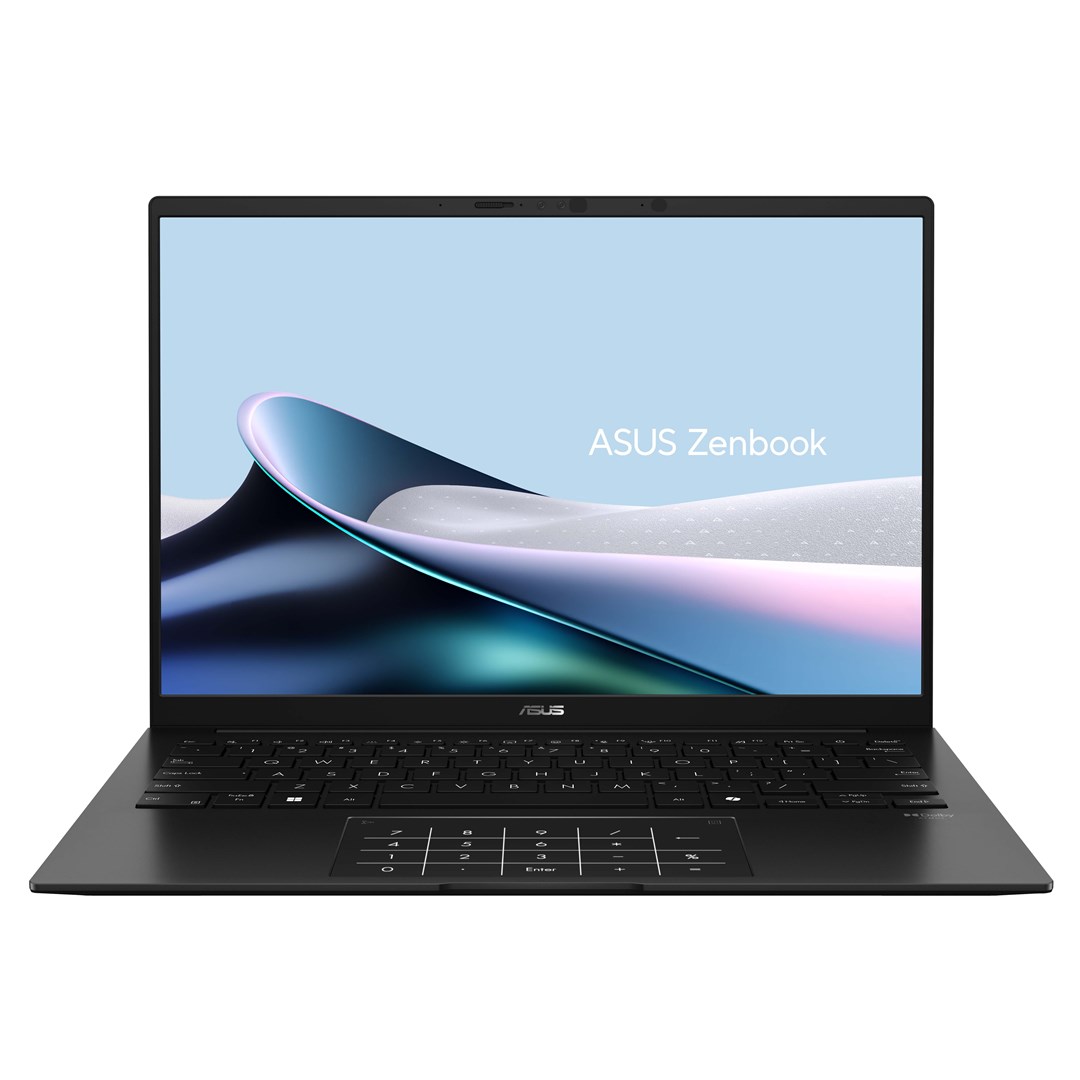 ASUS Zenbook 14 UM3406GA-QD013W Ryzen AI 5 430 14.0"WUXGA 60Hz 300nits AG 16GB LPDDR5X SSD512 Radeon Graphics WLAN+BT Cam720p 75WHrs Win11 Aluminum Jade Black