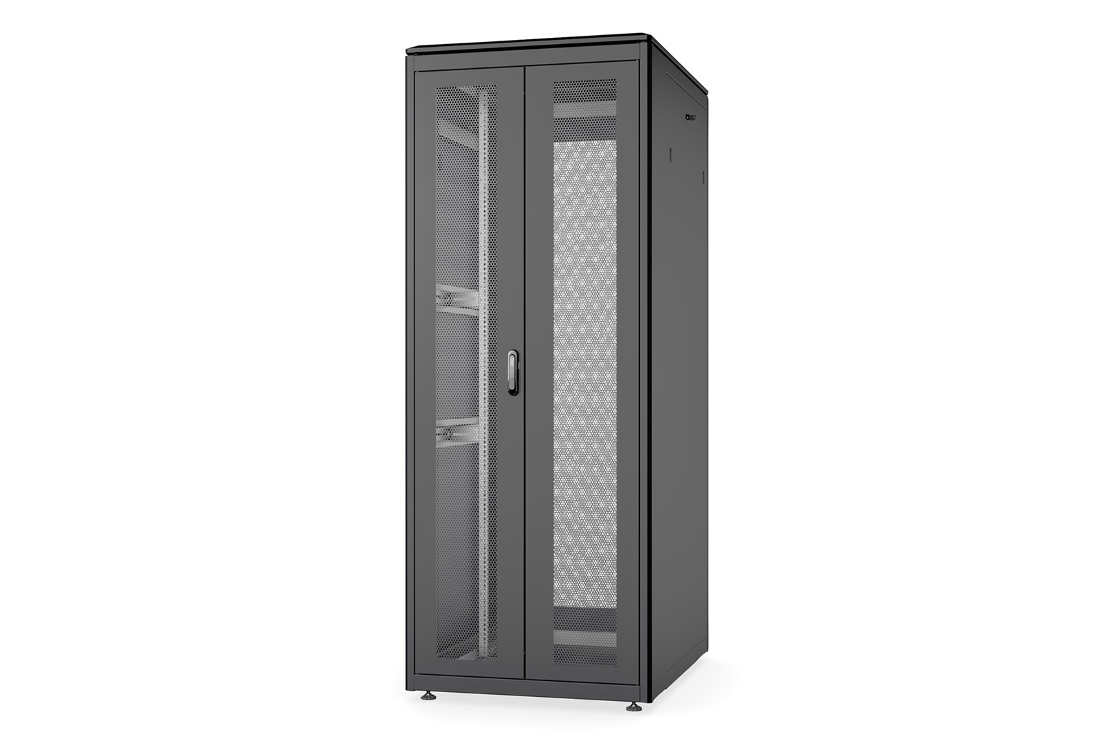 Mrežni rack ormar DIGITUS Unique Series DN-31127-B (42U, 800x1000 mm, crna boja RAL 9005)-1