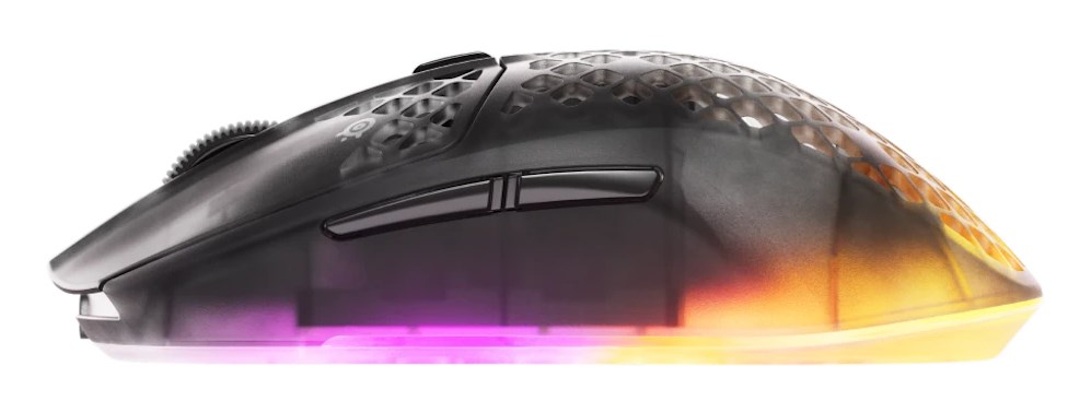 Bežični gaming miš STEELSERIES Aerox 3 Wireless (2022), crna boja