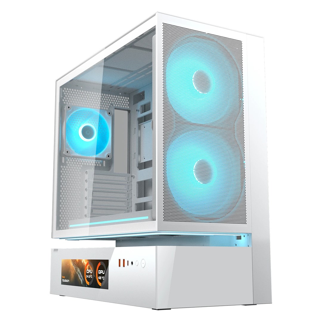 PC kućište COUGAR Vision Midi Tower ARGB bijela boja