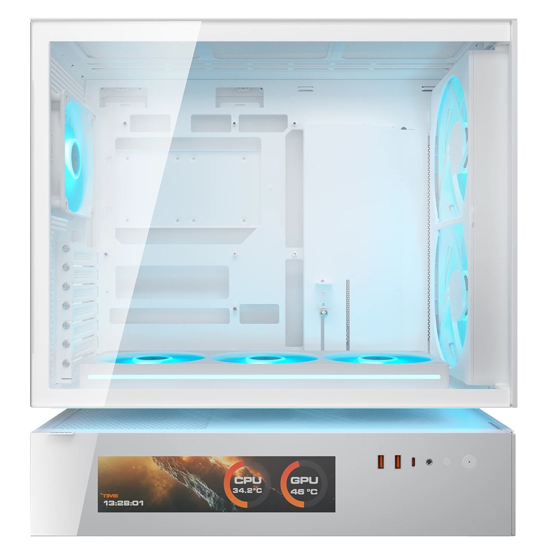 PC kućište COUGAR Vision Midi Tower ARGB bijela boja-2