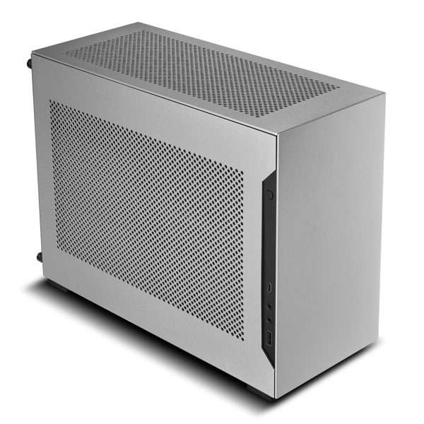 Kućište LIAN LI A4-H2O Mini-ITX (srebrna boja, PCIe 5.0)