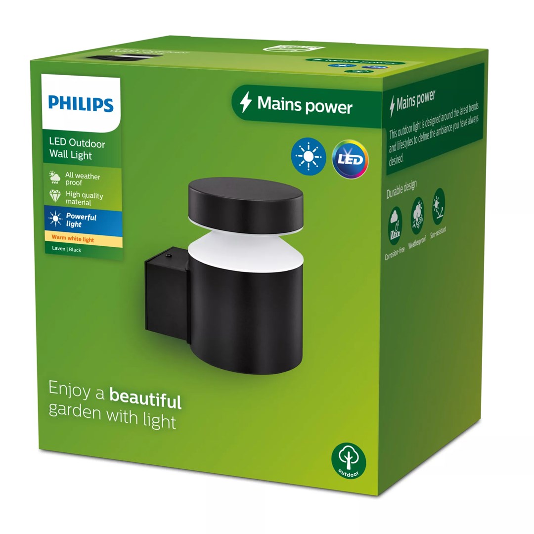 Zidna svjetiljka PHILIPS HUE Laven White Ambiance (6W, Bluetooth)-1
