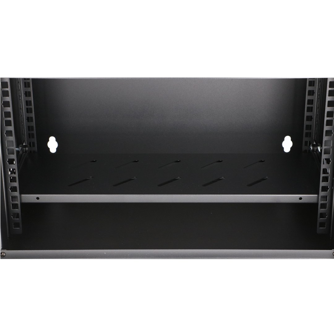 Mrežni ormar EXTRALINK LITE 6U 530x400mm zidni, crna boja-7