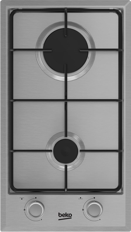 Ugradbena ploča za kuhanje BEKO HDCG 32220 FX (30 cm, 2 plamenika, Inox)-5