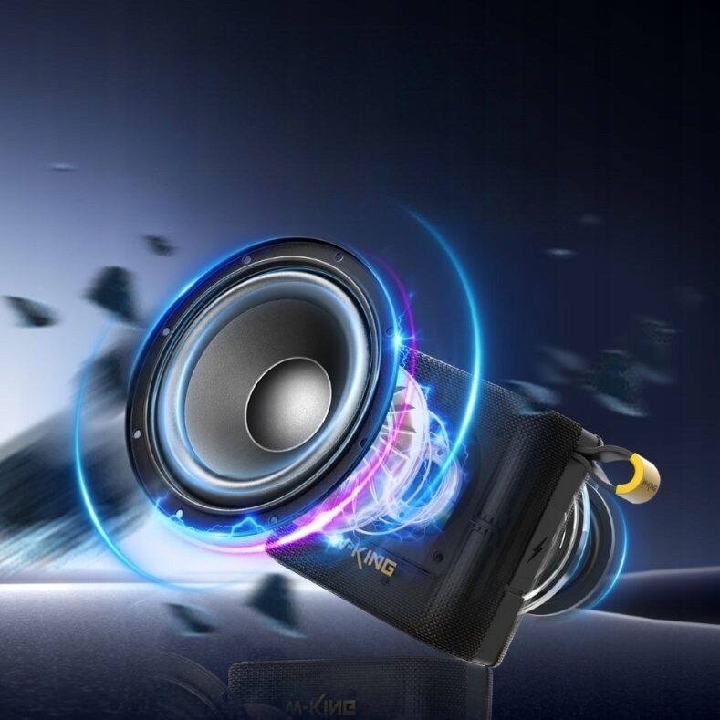 Prijenosni Bluetooth zvučnik W-KING D2 (50W) plava boja-1